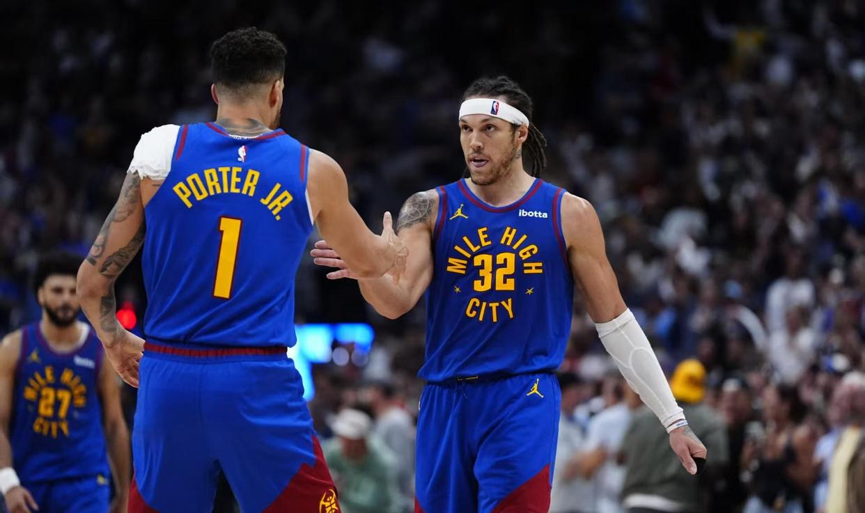 爱游戏官方-猛龙鏖战掘金,克莱扛起全队